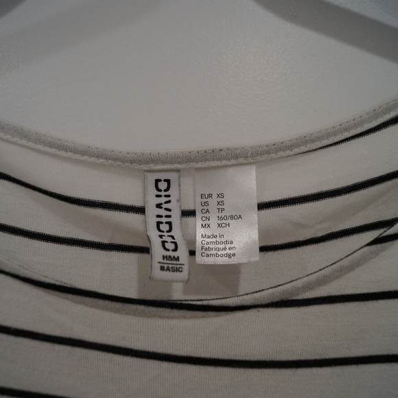 H and M striped t-shirt - Picture 4 of 4